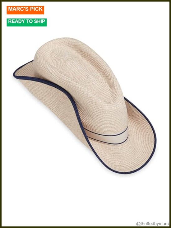 UPF 50+ Flexi-Weave Fedora Hat, 3-Inch Brim, Packable, Adjustable Fit for Golf